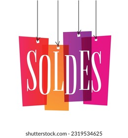 Soldes, ventas en francés