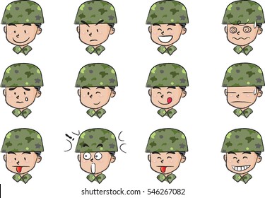 soldier cartoon