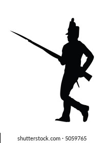 1,189 British soldier silhouette Images, Stock Photos & Vectors ...