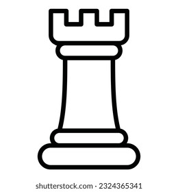 Soldier chess icon on transparent background