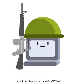 Soldier computer, antivirus