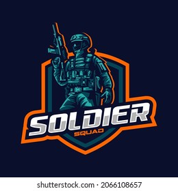 soldier gaming logo esport team