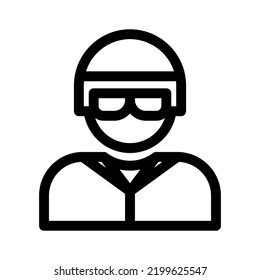 soldier icon or logo isolated sign symbol vector illustration - high quality black style vector icons
