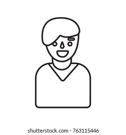 soldier icon outline 