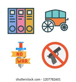 soldier icon set. vector set about sword, chariot, weapons and archive id icons set.