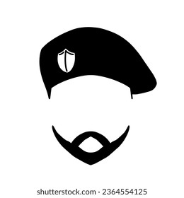 Soldier Icon, True Black Icon