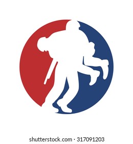 soldier logo. troops logo.