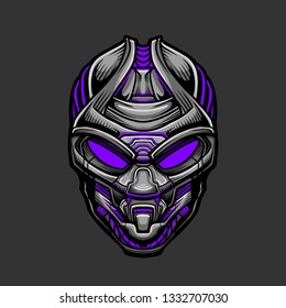 Soldier Mask Vector Illustration