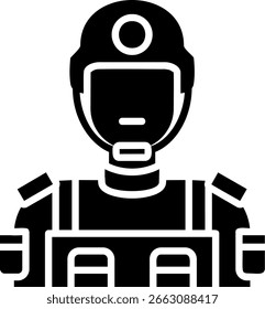 Soldier New Creative Icon Design Vector