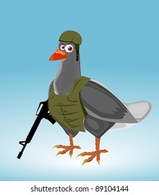 Soldier Pigeon