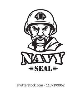Soldier special force vector logo