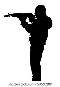 The Soldier of the special subdivision.