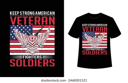 Soldier T-shirt design, Veteran t-shirt design, American tshirt design for veteran day, veteran vector designs, Us Army t shirt design, Us veteran t shirt