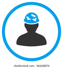 Soldier Under Spotted Helmet Icon