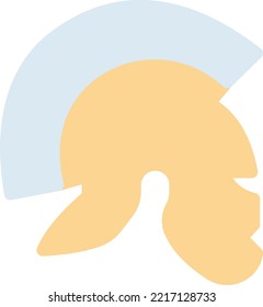 ilustración de soldado Vector en un fondo transparente. Símbolos de calidad premium. Iconos vectoriales de color de línea para el concepto y el diseño gráfico.