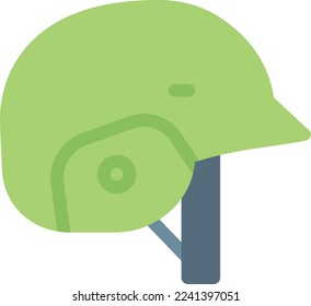 soldier Vector illustration on a transparent background. Premium quality symmbols. Line Color vector icons for concept and graphic design.