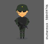 Soldier  vector illustrator