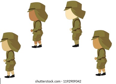 Soldier war people