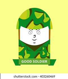 soldiers cartoon icon