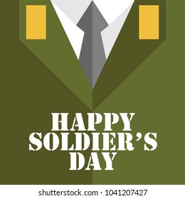 soldier's day illustration