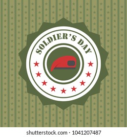 soldier's day illustration