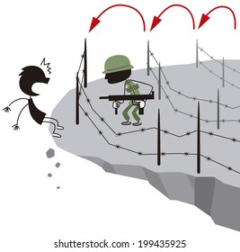 Soldiers to increase the territory