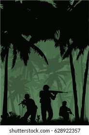 Soldiers on the performance of combat operations.