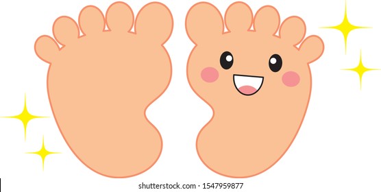 Sole character vector illustration cartoon