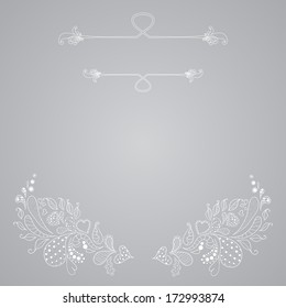 a solid background with hand-drawn pattern with hearts