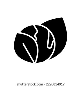 Solid black Icon of Save Earth and Ecology, include leaf, tree, industry, nature, badge and more. editable file, easy to uses, glyph icon style.