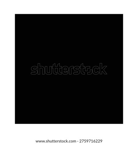 A solid black square dominates the entire frame of the image