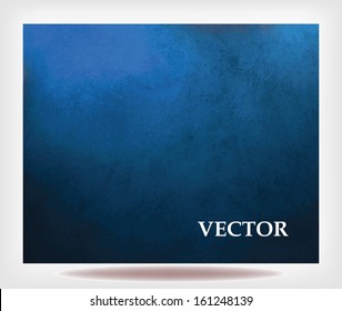 solid blue background vector, abstract distressed antique dark background texture grunge black edges on elegant wallpaper design, fancy painted background ad material light blue backdrop color layout