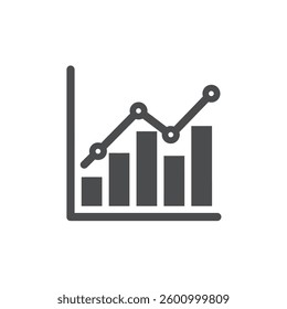A Solid Depiction of a Time-Series Graph With Fluctuations