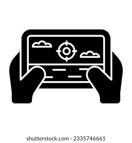 A solid design, icon of game console