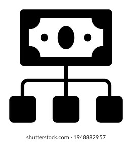 A solid design, icon of money network