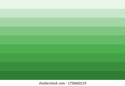 Solid green color pallets harmony background. Vector for print template, wallpaper, cover, card, poster, banner, design element. Eps 10 illustration