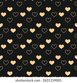 Corações sólidos Design decorativo moderno de luxo belo vetor abstrato ilustração artwork.eps