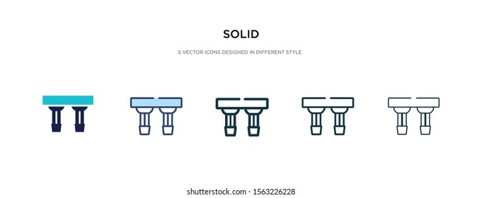 solid icon in different style vector illustration. two colored and black solid vector icons designed in filled, outline, line and stroke style can be used for web, mobile, ui
