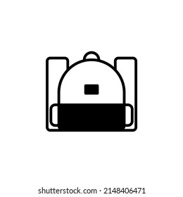 Solid Line Icon Vector Illustration Logo Template. Suitable For Many Purposes.
