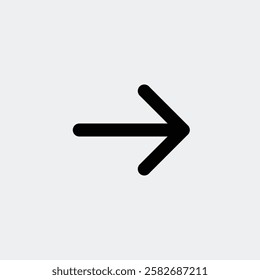 Solid Long Leftward Arrow Icon