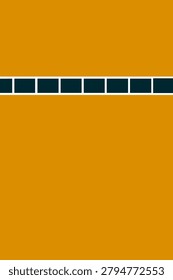 Solid orange background with dark teal horizontal bars. Simple, clean design ideal for graphic projects. Perfect for web banners, logos, or minimalist visuals. Bold contrast enhances readability