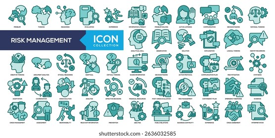 Solid - Risk Management Icon Collection