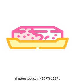 solid shampoo bar sustainable beauty color icon vector. solid shampoo bar sustainable beauty sign. isolated symbol illustration
