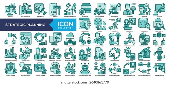 Solid - Strategic Planning Icon Collection
