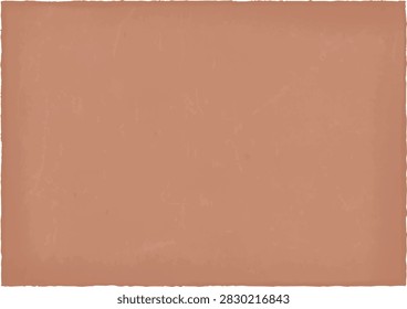 Solid tan color dominates the frame. Textured surface shows subtle variations. Slightly rough edges define its boundaries. Suitable for notebook, scrapbook, journal or creative purpose.