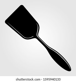 Solid Turner icon isolated on white background. Vector illustration