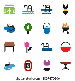 solid vector icon set