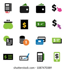 solid vector icon set