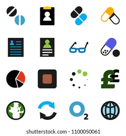 solid vector icon set