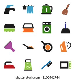 solid vector icon set